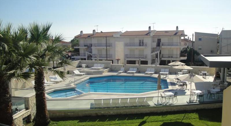 Aristotelis Hotel フォルカ エクステリア 写真